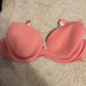 Pink bra